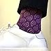 Sock Habit Mens Colorful Patterned Dress Socks - 4 Pair - Blue Green Puple Grey