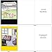 NobleWorks - 10 Assorted Happy Birthday Cards - Funny Bday Greeting Cards with Cartoons, Bulk Boxed Notecard Set - Doggone Funny Assortment A1243