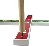 JacJoe All Pro Wooden Ring Toss Game Set 5 Rope Rings with Carry Bag view 5