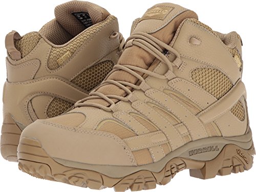 Merrell  men s moab 2 mid tactical waterproof coyote bo…