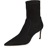 Stuart Weitzman Women's 75mm Stuart Stretch Booties