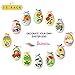 12 Pack Easter Egg Ornaments Paint Craft For Kids- Easter Basket Fillers, Party Favors, Painting Eggs Easter Gift