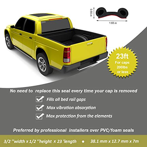 Auto Car F150 Dirt and Moisture Out of Covered Truck Bed Trim Gap