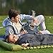 HUI LINGYANG Ultralight Air Sleeping Pad - Best Inflatable Mat for Camping,Backpacking and Traveling-Lightweight & Compact Air Mattress,Green