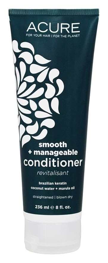 acure organics coconut straightening brazilian natural shampoo