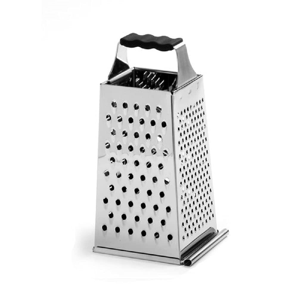 Norpro GRIP-EZ Grater with Catcher, Black