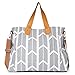 Gray Arrows Weekender Tote Bag