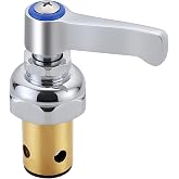 OasisFlow Cold Side Handle Stem Assembly Replacement Fits T&amp;S Faucets, Fit for Eterna Valve Replacement 002713-40, Commercial Faucet Part, Brass
