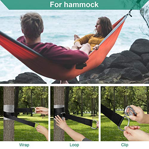 Oladwolf Schaukel Befestigung, Hängematte Befestigung, Schaukel Aufhängung Gurt Kit mit 2 Straps, 2 Baumschutz Polster… – Bild 6