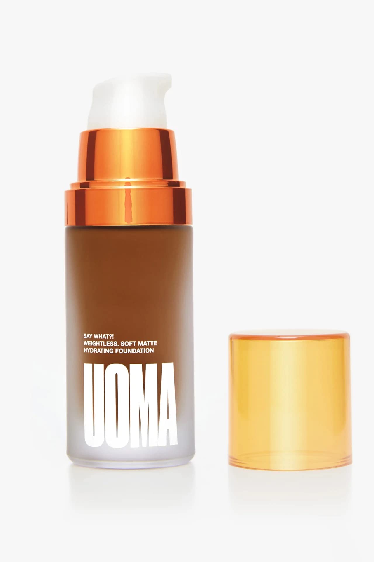 UOMA BEAUTY SAY WHAT?! FOUNDATION, 30ml, BROWN SUGAR T4C — image 1