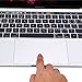 Se7enline Compatible with Macbook Pro Touch Bar Protector + TrackPad Protector Smooth Surface for Mac Pro 15 inch 2016 2017 2018 Model A1707/A1990,Clear/Transparent