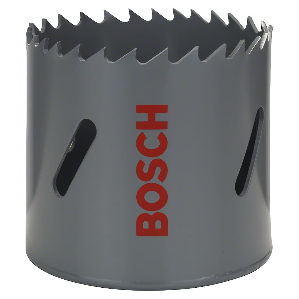 Bosch Professional 1x Hole Saw HSS Bi-metal for standard adapter (for various materials, Ø 54 mm, Accessory Rotary Drill)