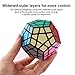 Shengshou Megaminx Speed Cube Puzzle, Black
