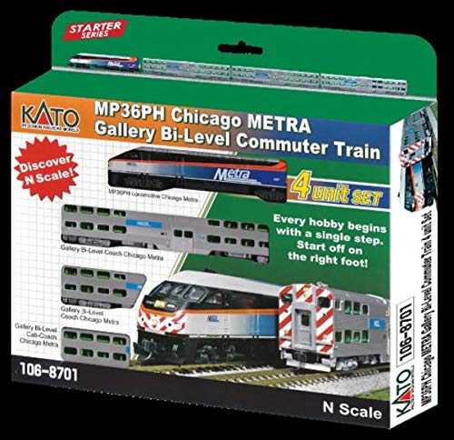 Kato USA Model Train Products MPI MP36PH Chicago