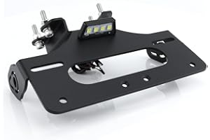 Mantt Fender Eliminator Fit for MT-07 2021-2024, YZF-R7 2021-2026, MT 07 YZF R7 Tail Tidy License Plate Bracket Mount Fit wit