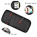 CD Visor Organizer for Car 12 Pocket CD Visor Holder (Black)