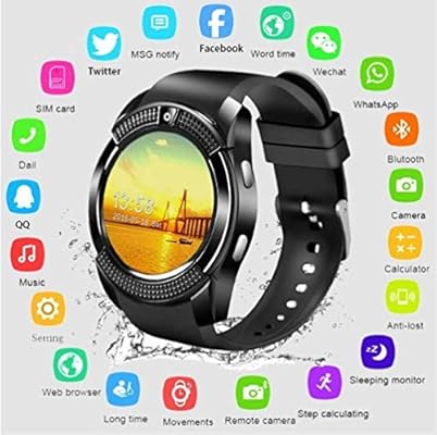 Reloj Inteligente con Bluetooth para Hombre, Relojes Deportivos ...