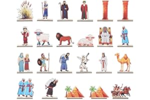 23 Set Passover Table Centerpieces Happy Passover Wooden Tabletop Signs Passover Tabletop Decor with Base for Seder Jewish Pe