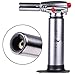 Top Torch | Culinary Butane Food Torch | Refillable, Pull Down Safety Lock, Adjustable Flame | Blow Torch for Creme Brulee, Smores, Charring, Soldering, Welding, Jewelry, Camping & More