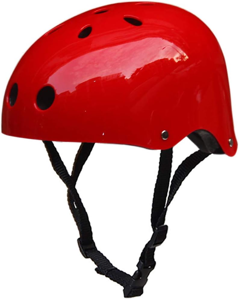 CZPF Road Bike Helmet One-Piece Men And Women Four Seasons Cycling Helmet Sports Outdoor Hard Hat Off-Road,Red-L(57~62CM)