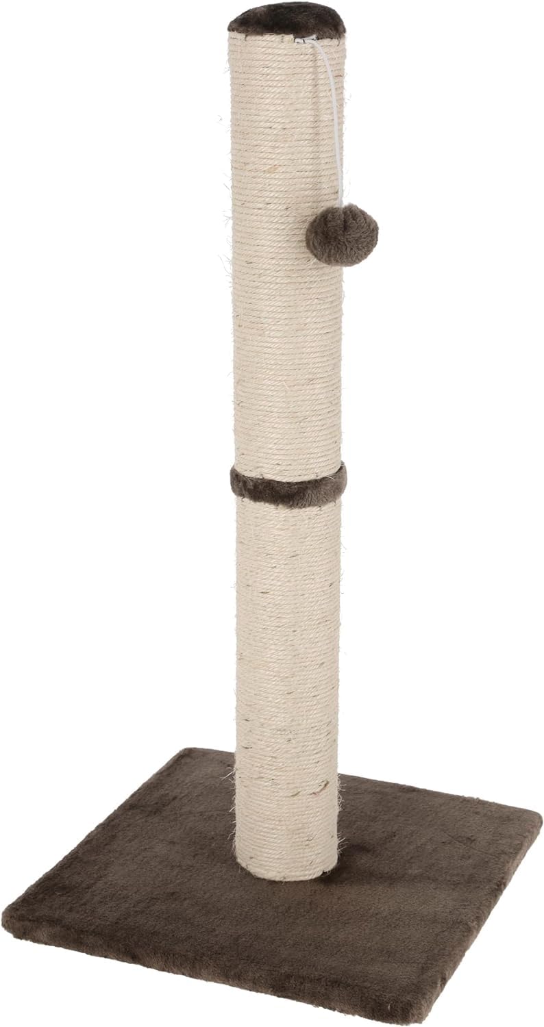 Kerbl Cat Opal Maxi Scratching Post, 39 x 39 x 78 cm, Grey