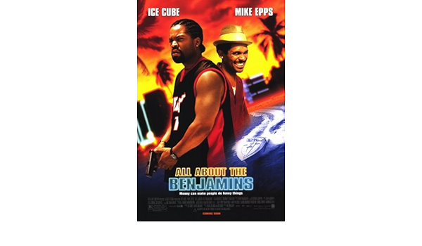 Amazon Com All About The Benjamins Poster Movie 11x17 Ice Cube Mike Epps Tommy Flanagan Eva Mendes Prints Posters Prints
