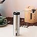 Manual Coffee Grinder, Best for Traveler, Stainless Steel, Conical Hand Mill, Easy to Carry Fresh Grinders For Home, Adjustable hand crank