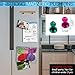 Dry Erase Weekly Magnetic Calendar Set for Refrigerator Whiteboard Planner with Stain Resistant Technology Attach to Fridge Or Hang on Wall 17X13 inch Organizer Checklist & Message Board