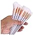 AccMart Makeup Brushes Set,Unicorn Design Brushes, Make up brushes - Make Up Foundation Eyebrow Eyeliner Blush Cosmetic Concealer Eyeshadow Brushes, 10PCS