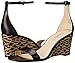 Nine West Women's Nicetoseeu Leather Wedge Sandal