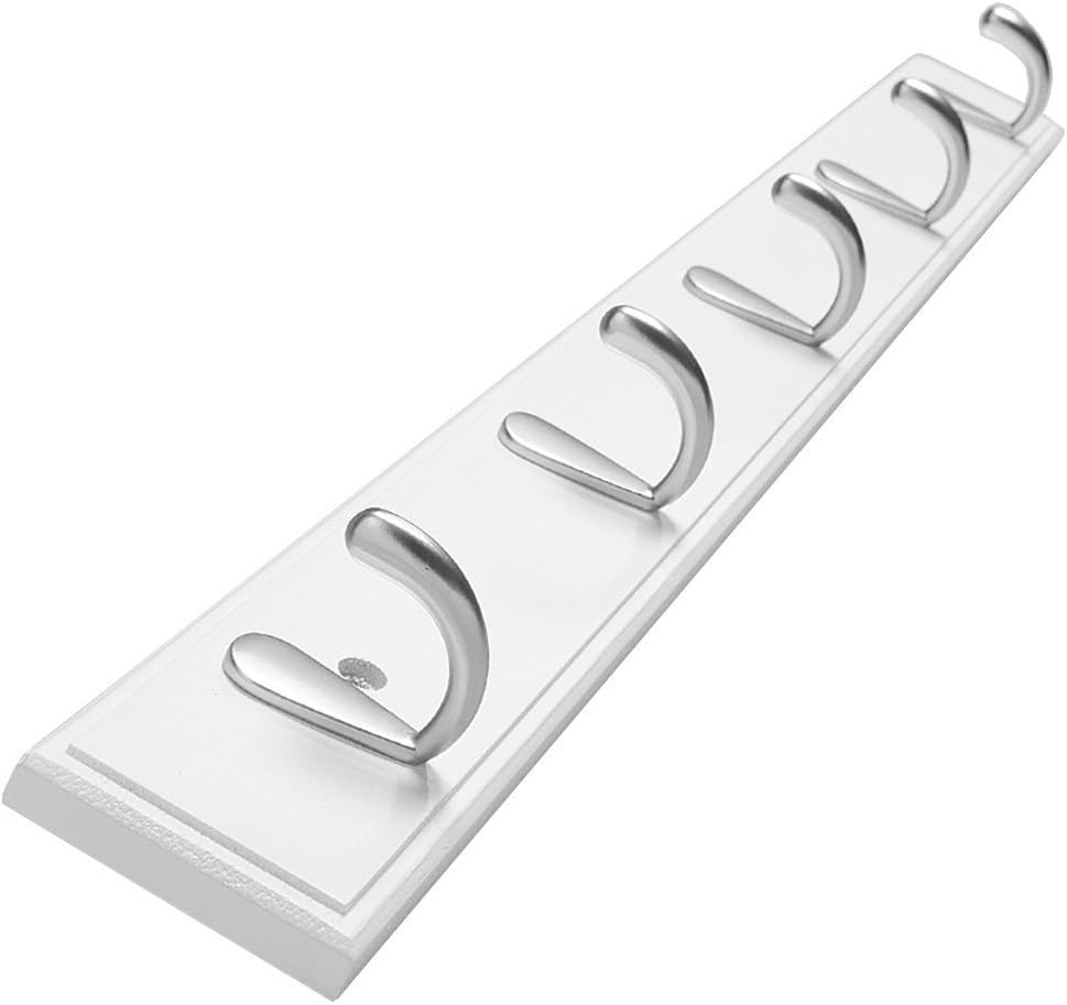 Best Five Hook White Coat Rack