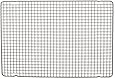 Nordic Ware Oven Safe Nonstick Baking & Cooling Grid (Big Sheet), One, Non-Stick
