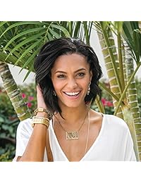 Silpada - Pendientes de gota con forma de diamante y coral natural y howlita en plata de ley y latón