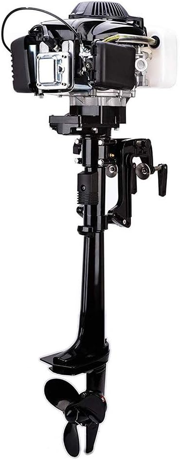 Vogvigo 4-stroke Air-cooled 4HP Outboard Motors Inflatable Fishing Boat Engine ECM Listed