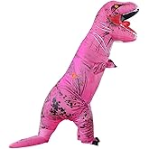 Funny Inflatable Dinosaur Costume for Adult and Kids,Blow Up Dinosaur Costume for Halloween Cosplay Party