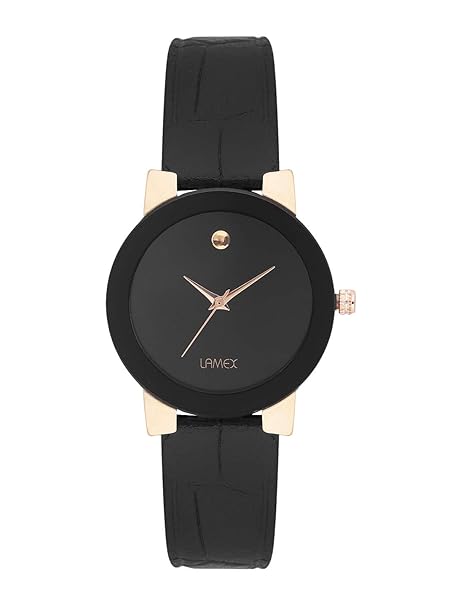 Timewear Analog Stylish Women's Watch SWIFTDLX 4022/RG/BL - Rosegold/Black