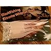 Extreme-Whiptail-Shad-Soft-Fishing-Lure-6-Striped-Bass-Bluefish-Flounder-Sea-Bass-2-Packs-of-Four