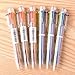 Multicolor Pen 6-in-1 Color 0.5mm Pack of 6 pcs, 6 Color Ballpoint Pen Office Shcool Supplies Students Children Gift