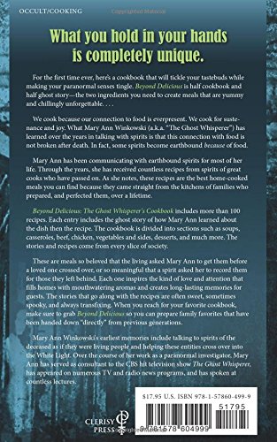 Beyond Delicious The Ghost Whisperer S Cookbook More Than 100 Recipes From The Dearly Departed America S Haunted Road Trip Winkowski Mary Ann Powers David 9781578604999 Amazon Com Books