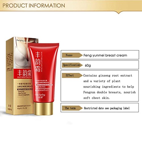 Breast Enhancement & Enlargement Massage Cream - for Bigger, Fuller Breasts Lifts your Boobs - Thumbnail 7