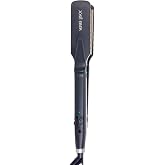 Jose Eber Wet or Dry Flat Iron - 1.5 in Plates Professional Straightener | 1.5 in wide plates for thick hair with auto shutoff and steam venting technology for frizz-free damp or dry hair styling.