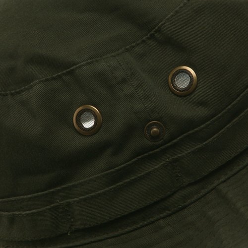 Washed Hunting Hats-Olive L