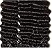 ALI JULIA 7A Deep Wave Hair Weave 4 Bundles 100% Unprocessed Remy Human Hair Extensions 95-100g/pc Natural Black Color