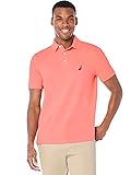 Nautica Men's Short Sleeve Solid Stretch Cotton