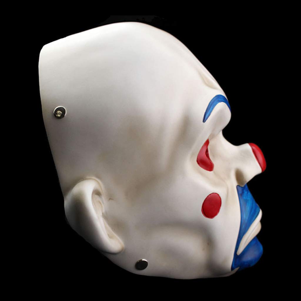 柔らかい Lian 樹脂製ハロウィンマスク ピエロバーマスク ジョーカー サッドフィルム B07gvf1jvz 全ての Foodstamps Us