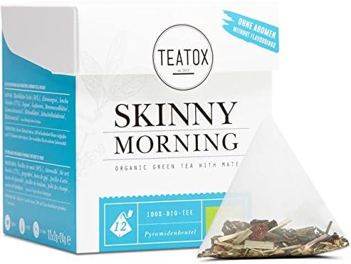 Teatox Organic Green Tea with Mate for your body and the mind