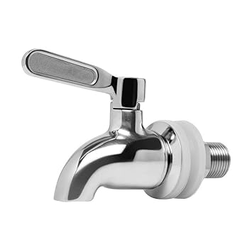 MHMING Wein Bier Wasserhahn Edelstahl Kaffee Zapfhahn Saftspender