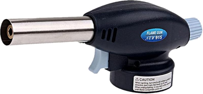 DONGTATA Cooking Blow Torch Adjustable Flame Butane Gas Torch