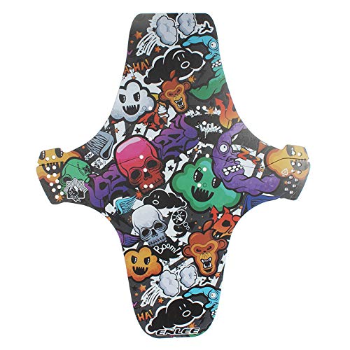 ENLEE 2pcs Bike mtb Mudguards Compatible Front Fender Bicycle Rear Mudguards for Mountain Bikes 16'' 20'' 24'' 26'' 27'' 27.5'' 28'' 29''inch Bicycle Cycling (H)