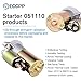 ECCPP Starter Motor for Ford Bronco 1992-1996 5.0L 5.8L Country Squire/Crown Victoria 1990 1991 5.0L E-Series Vans 1992-1996 4.9L 5.0L 5.8L for F-Series Pickups 1997 1998 4.2L for Mustang 1994-2004